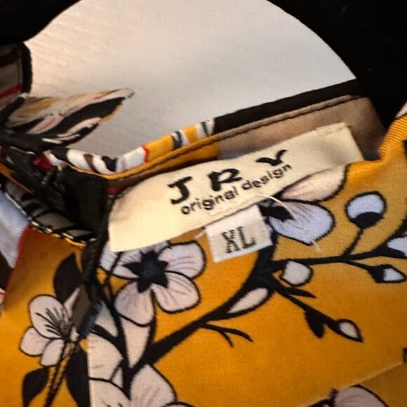 NWT JRY mixed media floral print dress size XL - Picture 4 of 6